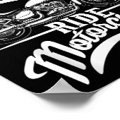 Poster Seulement Les Grandpas Ride Moto Devis Pour Grand- (Coin)