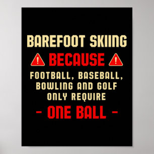Poster Seulement une aventure sportive de ski Ll Refoot r