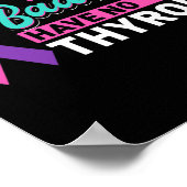 Poster Seules Les Bades N'Ont Aucune Sensibilisation Au C (Coin)