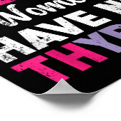 Poster Seules Les Mauvaises Femmes N'Ont Aucune Sensibili (Coin)