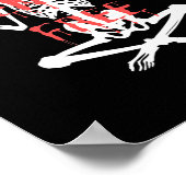 Poster Seuls Les Hommes Morts Sont Des Squelettes Cool Li (Coin)