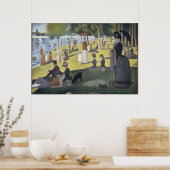 Poster Seurat (Cuisine)