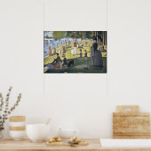 Poster Seurat (Cuisine)