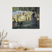 Poster Seurat (Cuisine)