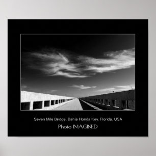 Poster Seven Mile Bridge, Florida Keys, USA