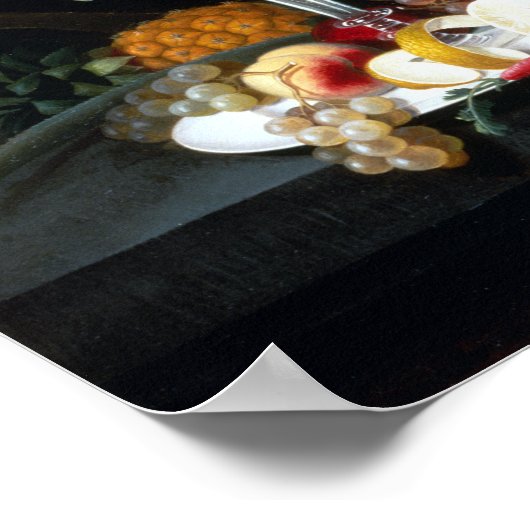 Poster Severin Roesen Vie morte avec Fruit (Coin)