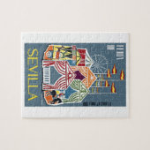 Poster Sevilla 1960 Legpuzzel (Horizontaal)