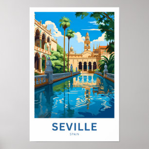 Poster Séville Espagne Imprimer Voyage