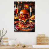 Poster Séville Taille : Chorizo Sensation 24x36 (Cuisine)