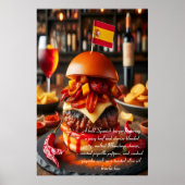 Poster Séville Taille : Chorizo Sensation 24x36 (Devant)