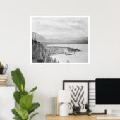 Poster Seward, Alaska Panorama 1918 (Bureau à domicile)