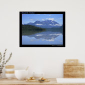 Poster Seward, Alaska - Réflexion #001 (Cuisine)