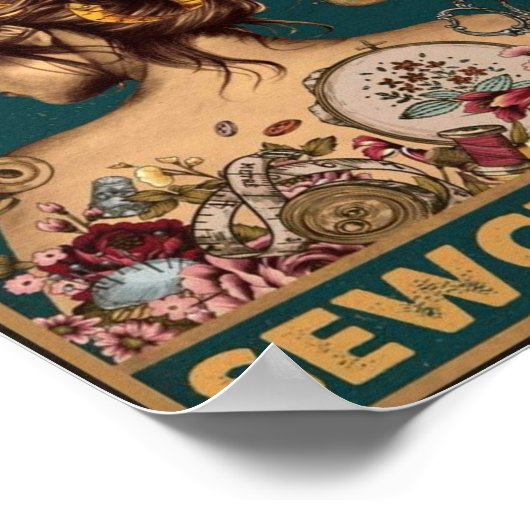 Poster Sewciopath vintage (Coin)