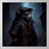 Poster sewer rat (Devant)