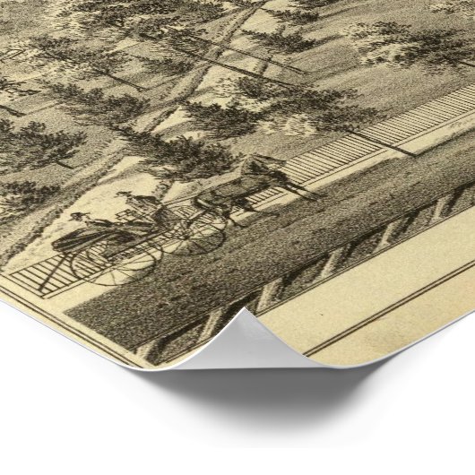 Poster Sewickley Pennsylvanie (Coin)