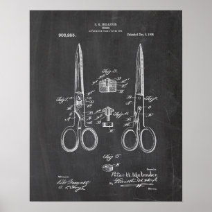 Poster Sewing Machine Patent