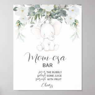 Poster Sexe éléphant Neutre Momosa Bar Signal