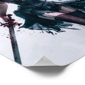 Poster Sexy Bloody Vampire guerrier (Coin)