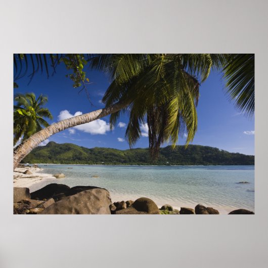 Poster Seychelles, île de Mahe, Anse à la Mouche (Devant)