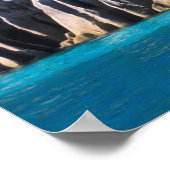 Poster Seychelles. Ilot St Pierre (près de Praslin (Coin)