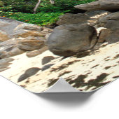 Poster Seychelles, Mahe Island, Anse Royale Beach. (Coin)