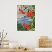 Poster Seychelles par Marianne North - Paysage exotique (Cuisine)