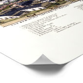 Poster Seymour, CT Carte panoramique - 1879 (Coin)