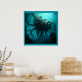 Poster SF - 20 000 ligues 1 (Cuisine)