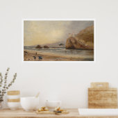Poster SF beach, Seal Rock et Cliff House (1166) (Cuisine)