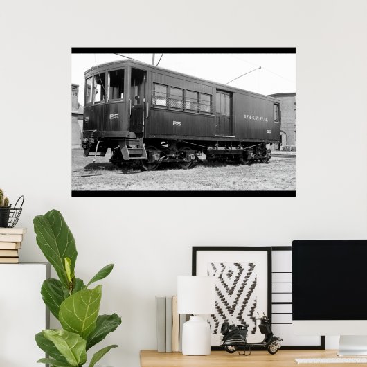 Poster SF&C St Ry #25 (Bureau à domicile)