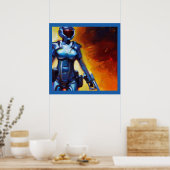 Poster SF - Héros militaire 1 (Cuisine)