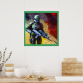Poster SF - Héros militaire 2 (Cuisine)