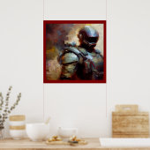 Poster SF - Héros militaire 3 (Cuisine)