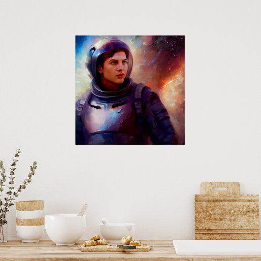 Poster SF Space Hero 4 (Cuisine)