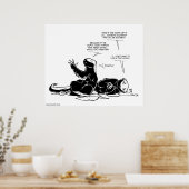Poster SFWA Badgers de miel : Tristes choses non mortes (Cuisine)