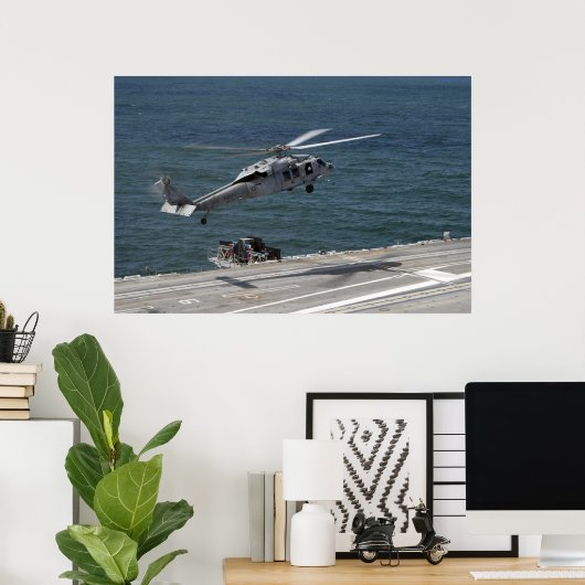 Poster SH-60S Sea Hawk (Bureau à domicile)