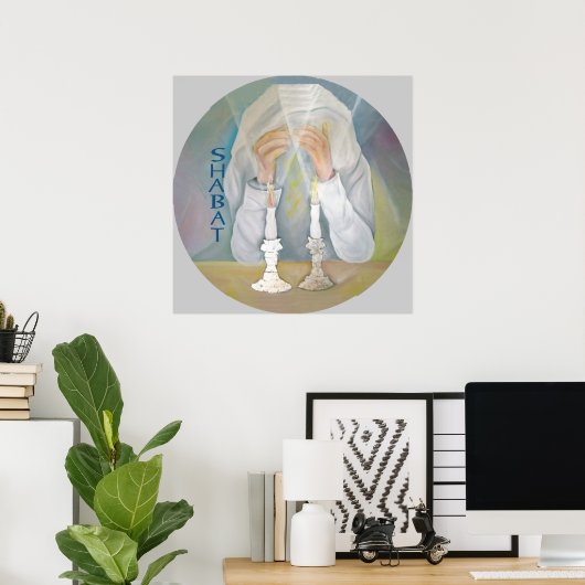 Poster Shabat (Bureau à domicile)