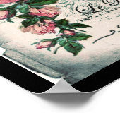 Poster shabby chic, découpage, victorien, français chic,  (Coin)