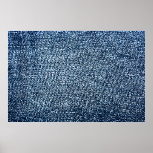 Poster Shabby texture denim pour arrière - plan. Jeans bl (Devant)