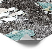 Poster Shabby wall seamless texture backgroundart, paint, (Coin)