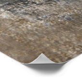 Poster 'Shade' Neutre Art Abstrait (Coin)