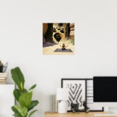 Poster Shadow Work Witchy Recovery AI Art Matte Value (Bureau à domicile)
