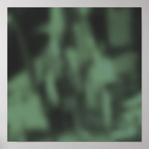 Poster Shadowy Green New York City Heure de pointe