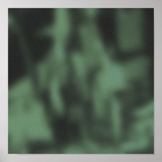 Poster Shadowy Green New York City Heure de pointe (Devant)