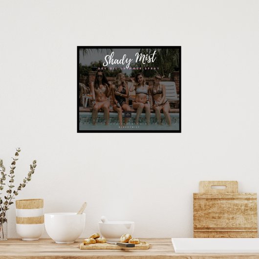 Poster Shady Mist (Cuisine)