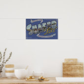 Poster Shafer Lake - Scènes à grandes lettres (Cuisine)