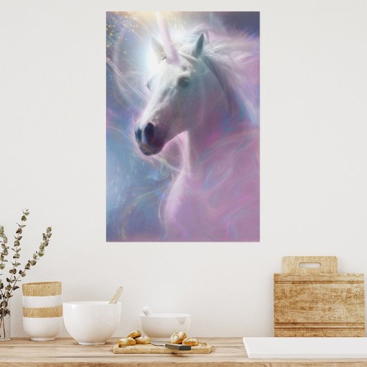 Poster SHAFIRE DU Cheval Unicorne (Cuisine)