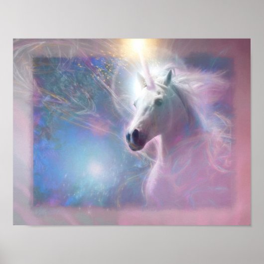 Poster SHAFIRE DU Cheval Unicorne (Devant)