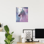Poster SHAFIRE DU Cheval Unicorne (Bureau à domicile)