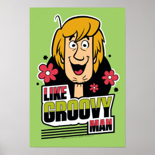 Poster Shaggy "Like Groovy Man" Graphic